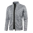 thumbnail image 1 of Men's Track Jackets Lightweight Full Zip Tops Casual Slim Fit Coat Workout Running Athletic Active Jacket With Pockets, 1 of 4