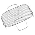 thumbnail image 1 of LOLIPPYY Grille Polyvalente en Acier Inoxydable pour Friteuse à Air Chaud pour Four Usage Domestique Support de Cuisson à la Vapeur et de Rôtissage, 1 of 8