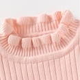 thumbnail image 4 of YTDSCS Chandails en Tricot de Coton pour Tout-Petits Enfants Filles Col en Dentelle Chandail à Enfiler Hauts Bébé Manches Longues Col Roulé Chandail pour Filles pour l'Automne Hiver 1-8 Ans, 4 of 8