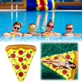 thumbnail image 1 of Inflatable Pizza Float Summer Adult Water Lounger Color Entertainment Floating Bed Pool Ride Swimming, 1 of 7