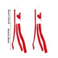 thumbnail image 3 of ZZHZGZ Liquidation Bannière Décorative d'Extérieur à Soufflet Canadien en Nylon Résistant aux Intempéries Double avec Pivot pour Jardin Patio, 3 of 7