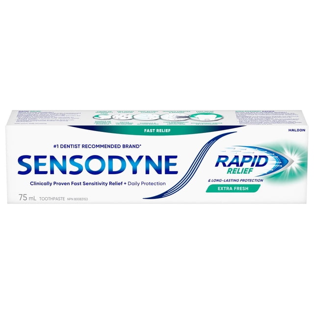 SENSODYNE Rapid Relief & Long Lasting Protection Extra Fresh Fast ...