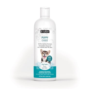 Le Salon Puppy Tearless Dog Shampoo, Baby Powder Scent, 473ml