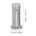 thumbnail image 2 of OFFIGAM 2 Pins Jewelry Making Head Pins Stainless Steel Silver Perfect For Crafting Jewelry, 2 of 8