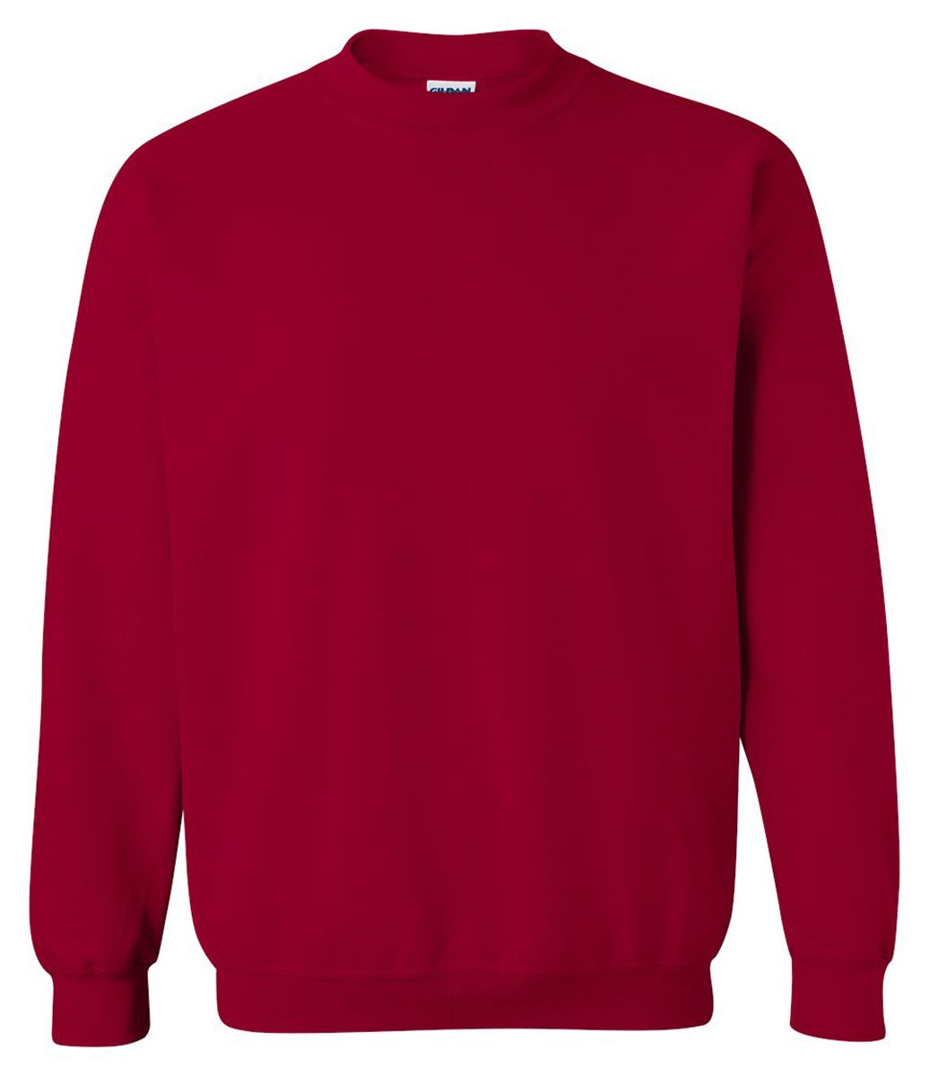 Gildan Men's Heavy Blend Crewneck Sweatshirt - XX-Large - Antque Cherry Red