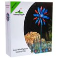 thumbnail image 3 of SteadyDoggie 1.9M Solar Wind Spinner Solstice Multi-Color LED Lighting, 3 of 7