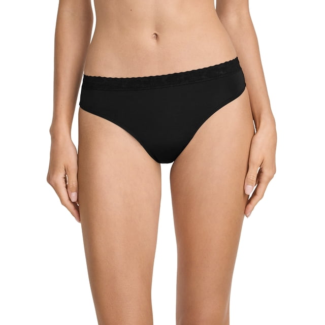 Jockey String pour Femmes en Microfibre Douce Extensible avec Dentelle