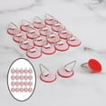 thumbnail image 4 of veasfak 2-5pack 20x Invisible Adhesive Hangers Vertical Wall , White, 2 Pcs, 4 of 9