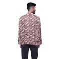 thumbnail image 4 of Atasi Kurta Décontractée Imprimée à Col Chinois Chemise Ethnique Kurta Courte pour Homme Tunique, 4 of 5
