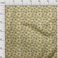 thumbnail image 3 of oneOone Silk Tabby Yellow Fabric Tropical Craft Projects Decor Fabric Printed By The Yard 42 Inch Wide, 3 of 4