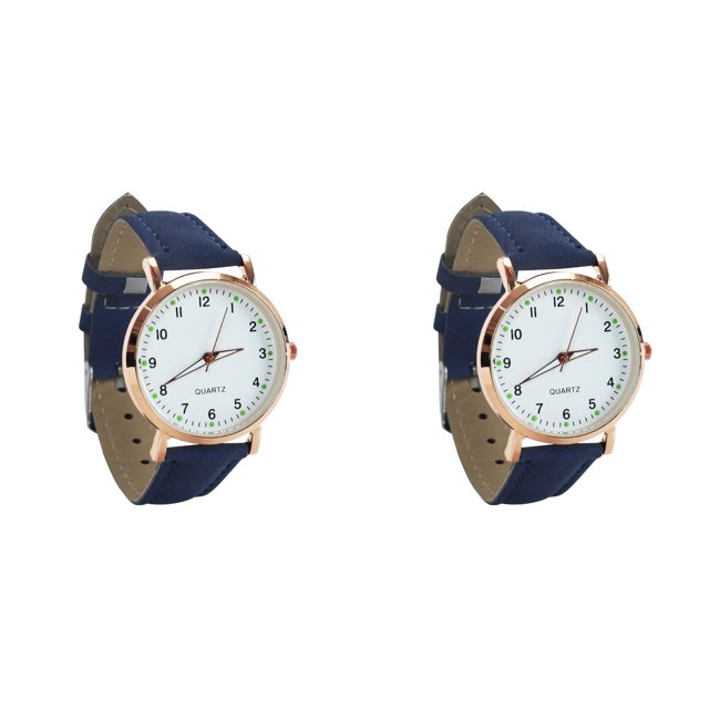(Lot de 2) 2025 Montre-Bracelet Rétro à Quartz pour Femme, Petite, Lumineuse, avec Bracelet Clouté - Montre pour Femmes avec Chiffres, Femme Women's