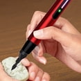 thumbnail image 3 of RKSTN Reciprocating Electric Polishing Pen Reciprocating Sander USB Charging Sanding Pen Mini Pen Sander with 8pcs Sanding Head 3 Gears Adjustable Portable Polishing for Small Sandings, 3 of 6
