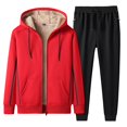 thumbnail image 1 of Birdeem Solid Hooded Casual Sports Large Size Plush Set, 1 of 1
