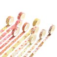 thumbnail image 1 of Craft Tape Colorful DIY 10 Rolls Decorative 6.56ft Masking Tape Planner Tape, 1 of 10