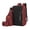 Red, variant on 3-Piece Backpack Set with USB Port, Large Capacity Student Backpack for School College Travel, Multipurpose Computer Bag Men Women with Luggage Strap Padded Shoulders, Black