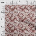 thumbnail image 2 of oneOone Cotton Poplin Dark Rose Brown Fabric Abstract Sewing Craft Projects Fabric Prints By Yard 56 Inch Wide, 2 of 4