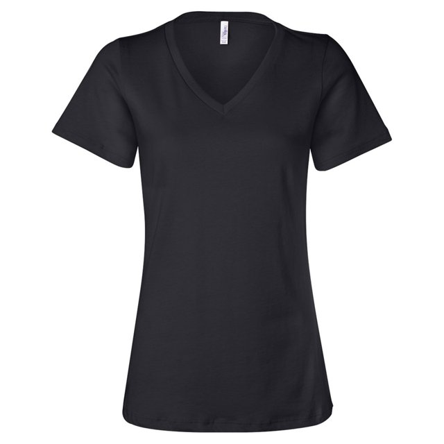 Bella + Canvas T-Shirt Décontracté Col en V pour Femmes