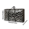 thumbnail image 3 of Home Textile Storage Moving Luggage Bag for Non Woven Quilt Storage Thickened Hand Held Packing Tote for Household Organization, 3 of 4