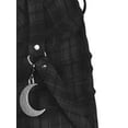 thumbnail image 3 of DYMADE Pantalon Décontracté pour Femme à Carreaux Gothique Ajusté Taille Haute, 3 of 4