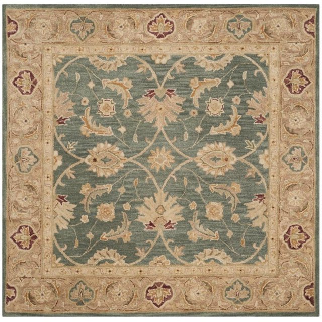 Safavieh Antiquity 6' Square Hand Tufted Wool Rug