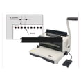 thumbnail image 4 of Heavy Duty Manual Single Coil Binding Machine 46 Punching Hole Photo Album Paper Electric Binder Puncher Machine, 4 of 4