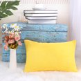 thumbnail image 4 of Unique Bargains Soft Corduroy Corn Striped Decorative Throw Pillow Cover, 4 of 9