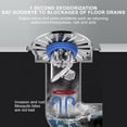 thumbnail image 4 of Vrorvz Universal Stainless Steel Floor Drain Deodorizer for Bathroom and Toilet Odor Control Water Blocking Insect Rodent Prevention Easy Installation with Detachable Filter Basket, 4 of 8