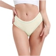 thumbnail image 2 of Plebaso Underwear for Women Leakproof Comfortable Panties Full Coverage Ladies Soft Stretch Underpants, 2 of 4