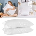 thumbnail image 1 of WHEANG Liquidation 2 Pcs Articles pour la Maison Taies d'Oreiller en Soie Taie d'Oreiller Double en Soie, 1 of 4