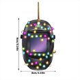 thumbnail image 4 of Christmas Tree Decorations Ornaments Set Christmas Ornaments Pendant Christmas Tree Personality Welder Diy Pendant Christmas Decorations Tree Ornaments Teacher Ornaments for Christmas Tree, 4 of 5