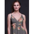 thumbnail image 4 of Bimba Robe Longue d'Été Sans Manches à Imprimé Teinture sur Nœuds Décontractée de Plage pour Femmes à Fleurs - Medium, 4 of 6