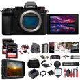 thumbnail image 1 of Panasonic Lumix S5 Appareil Photo Sans Miroir (DC-S5BODY) + Moniteur 4K + 2 x Carte Mémoire 64 Go + Sac + Lecteur de Carte + Lumière LED + Logiciel Photo Corel + Micro Rode Compact + Trépied Flexible + Sangle de Main + Plus, 1 of 8