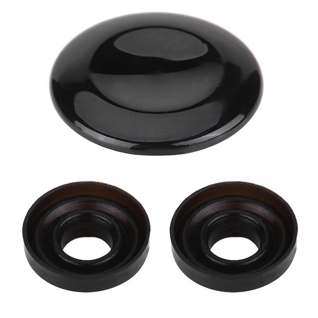 Joystick Cover Mmi Knob Joystick Repair Kit Joystick Mmi Cover Joystick Center Button Cover MMI Knob Repair Kit For A4 A5 A6 Q5 Q7 S5 S6 Paint Black
