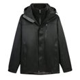 thumbnail image 1 of RKSTN Jackets for Men Fashion Fallow Three-In-One Two-Piece Outdoor Jacket Long Sleeved Coat Fall and Winter Long Sleeve Jacket Coats, 1 of 2
