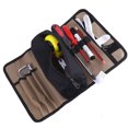 thumbnail image 3 of Tool Bag 25x14x2 36 x 25cm Durable Waterproof  Electrician Roll Up Hardware Tools Storage Bag, 3 of 8