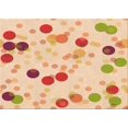 thumbnail image 1 of Ahgly Company Machine Washable Indoor Rectangle Transitional Khaki Gold Area Rugs, 4' x 6', 1 of 7