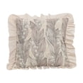 thumbnail image 2 of EGNMCR Pillows, Body Pillow, Throw Pillows, Neck Pillow Wind Bells Flower Pillow Cover Ruffled Pillow Cover Sofa Pillow Cover Living Room Cushion Cover Holiday Gift Polyester pillowcase, 2 of 6