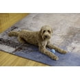 thumbnail image 4 of Kyler 5' x 7' Washable Area Rug, Beige and Blue, 4 of 8