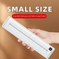 thumbnail image 3 of Inkless Printer, Portable Long Standby High Definition Rechargeable Automatic Power Off  Printer 200dpi  For Home, 3 of 8
