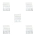 thumbnail image 2 of Wweixi Eye Face Gems Rhinestone Stickers Beads No Glue Eyebrow Rainbow Makeup Jewelry Accessory DIY Decorations Wedding White 5Set, 2 of 6