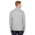 thumbnail image 2 of Men's Zone Sonic Heather Performance Quarter-Zip - ATHLETIC HEATHER - S, 2 of 3