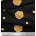thumbnail image 2 of Soimoi Cotton Jersey Fabric Artistic Flower Printed Fabric 1 Yard 58 Inch Wide, 2 of 3