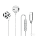 thumbnail image 1 of Metal earphones  USB-C(TYPE-C) Wired  Earbuds for iPad Pro iPhone 15/16/17 Series, Hi-Fi Stereo Sound with Mic Volume Control, Universal Android Compatible, 1 of 7