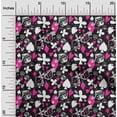thumbnail image 2 of oneOone Polyester Spandex Fuschia Pink Fabric Poker Card Sewing Craft Projects Fabric Prints By Yard 56 Inch Wide, 2 of 4