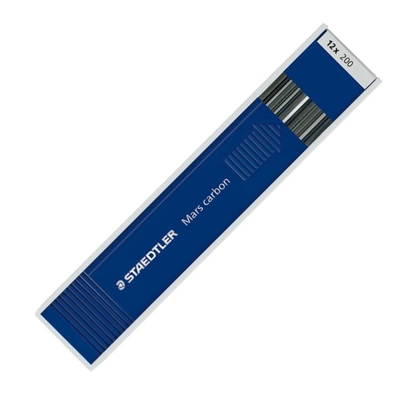 STAEDTLER 200-B Mars Carbon 2.0mm Lead B (Pack of 12)