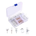 thumbnail image 2 of yuksok Hooks Clips Thumb Tacks Large pushpins office Clear, 2 of 5