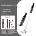 thumbnail image 1 of SSZMDLB Car Vacuum Cleaner, Cordless Hand Vacuum Cleaner, Powerful Suction Car Vacuum for Home, Portable Rechargeable Stick Vacuum, USB Charging, Lightweight, for Carpet, Sofa, Car Interior, 1 of 4