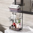 thumbnail image 4 of Bdday Storage Containers 3 Tier Fruit Basket Fruit Bowl Kitchen Countertop Fruit and Vegetable Mini Storage Basket Hanging Basket Stand for Kitchen Organizer Kitchen Storage Containers, 4 of 6