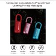 thumbnail image 3 of Amdohai MQ-1017 Smart Fingerprint Padlock Waterproof Biometric Lock Portable Keyless Security Lock Anti-Theft Lock for, 3 of 8