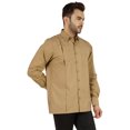 thumbnail image 3 of Bestman Solid Formal Button Down Shirt For Men Long Sleeve With Patch Pocket Business Wear, 3 of 7